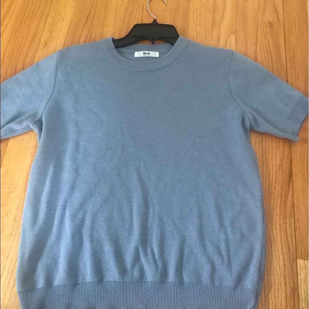 Korean Blue Shirt